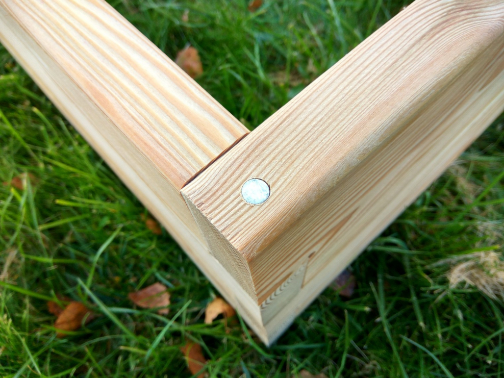 Высокая деревянная грядка Экодеко