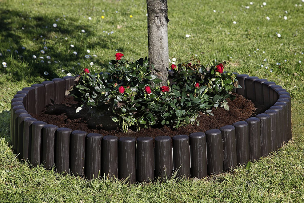 Красивые ограждения для клумб
