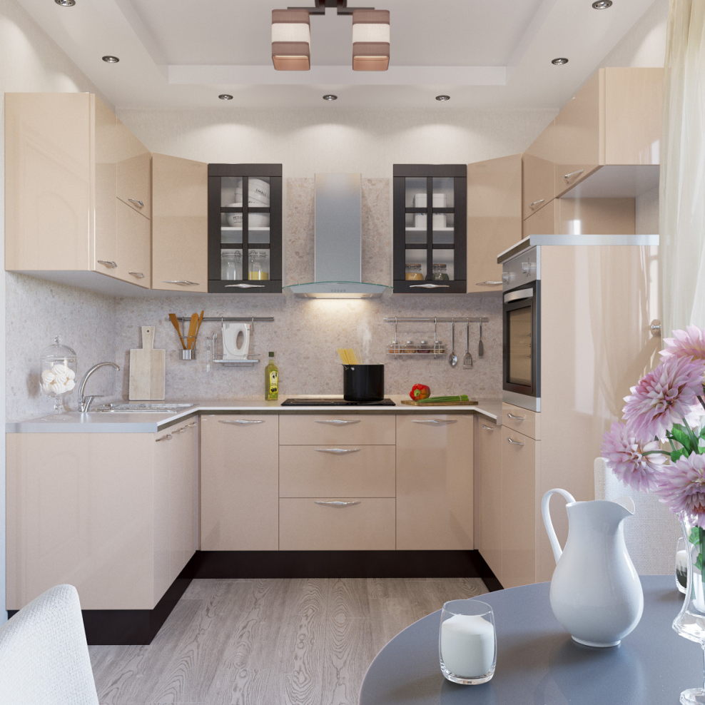 Кухня капучино Леруа