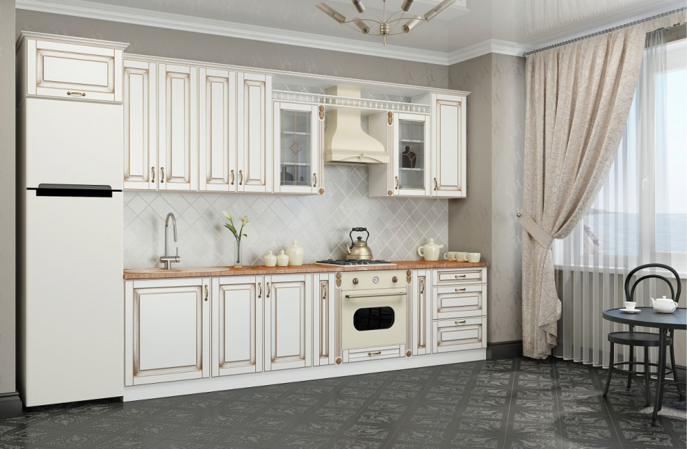 Кухня Катарина с патиной