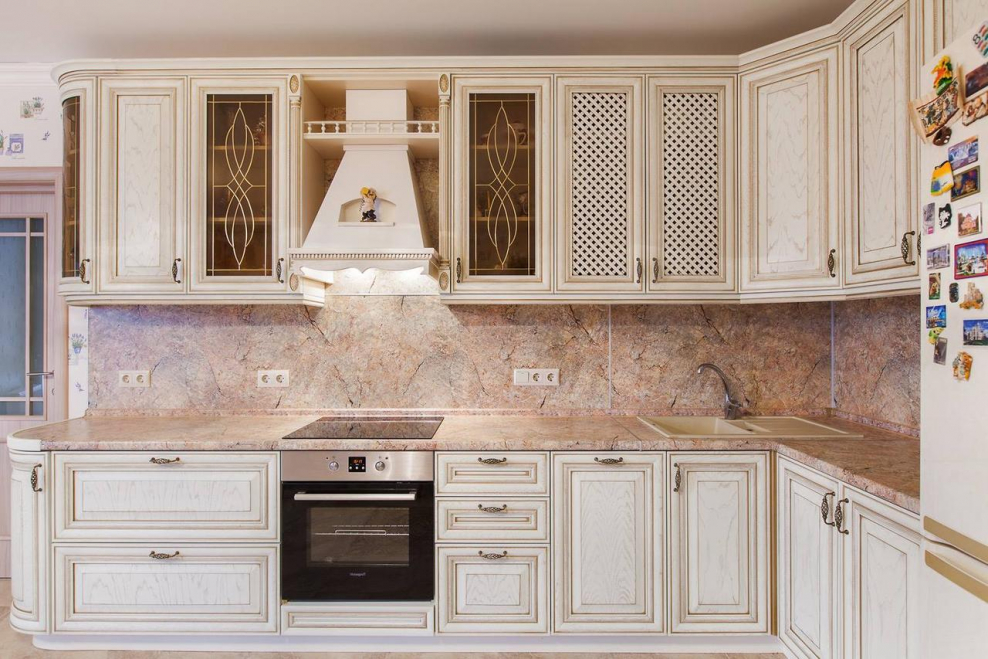 Кухня МДФ патина классика 2020