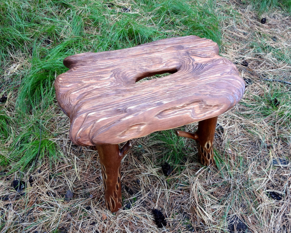 Табурет в стиле рустик