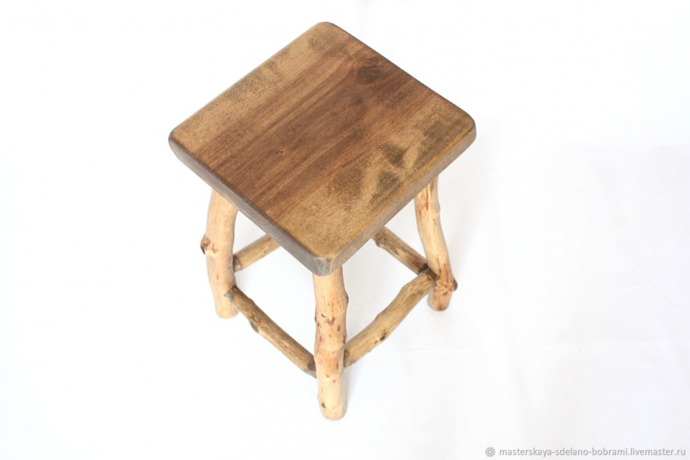 Стол Лео стул рустикал из березы