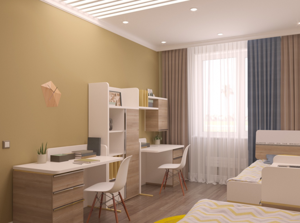 Интерьер для школьника мальчика