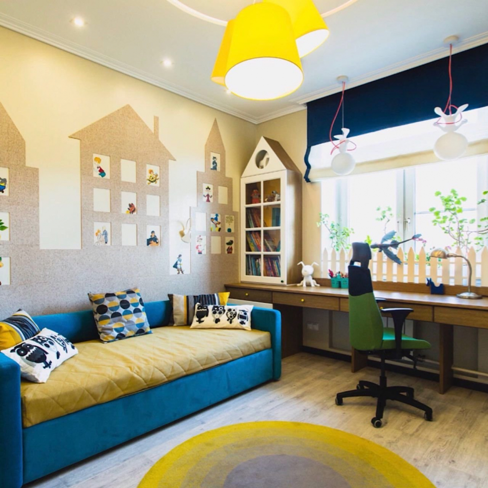 Световое решение в детской комнате