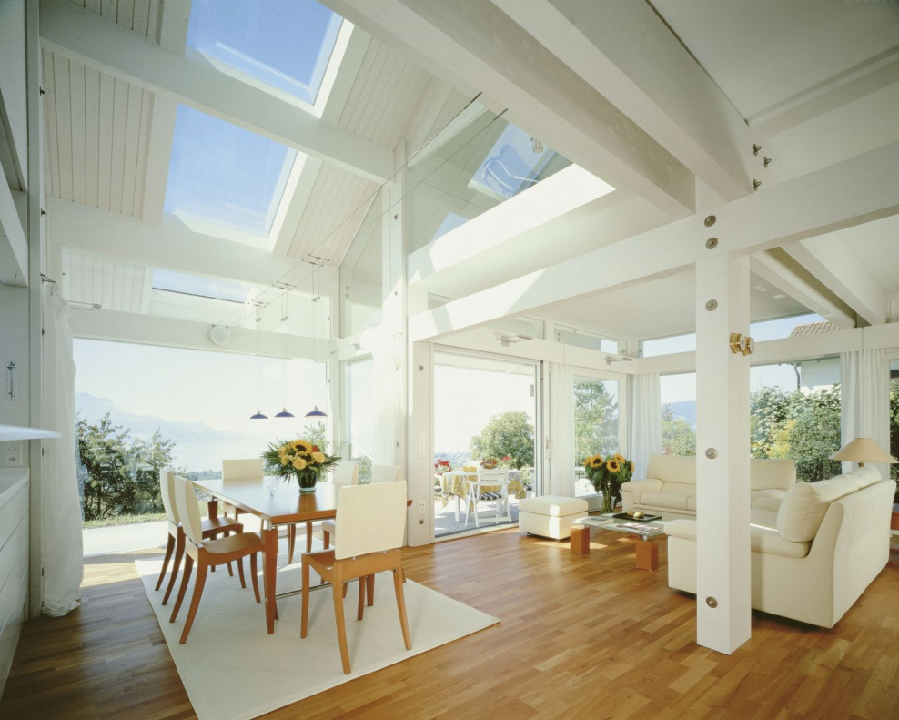 Дом фахверк интерьер