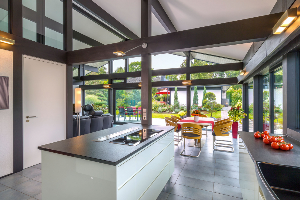 HUF haus фахверк интерьер