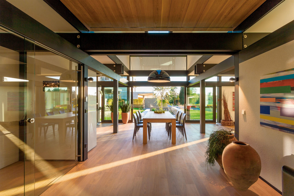 HUF haus фахверк интерьер