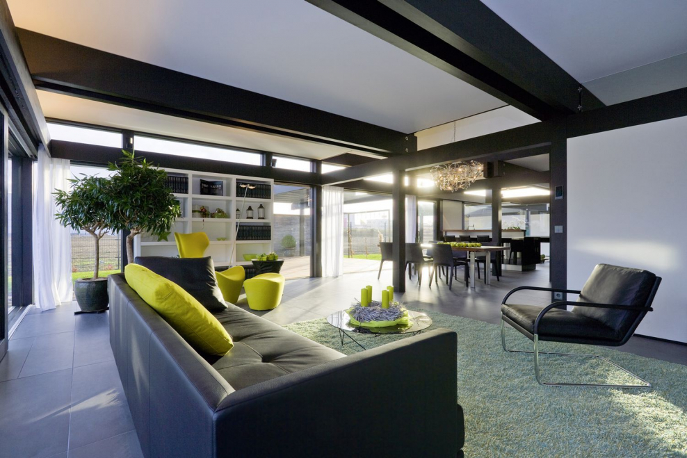 HUF haus фахверк интерьер