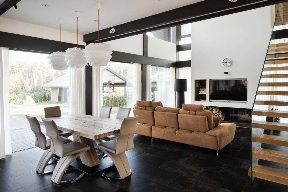 Фахверк интерьер