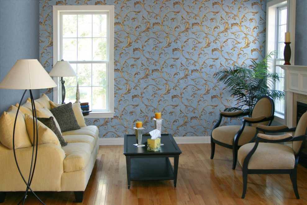 Обои индустрия в интерьере