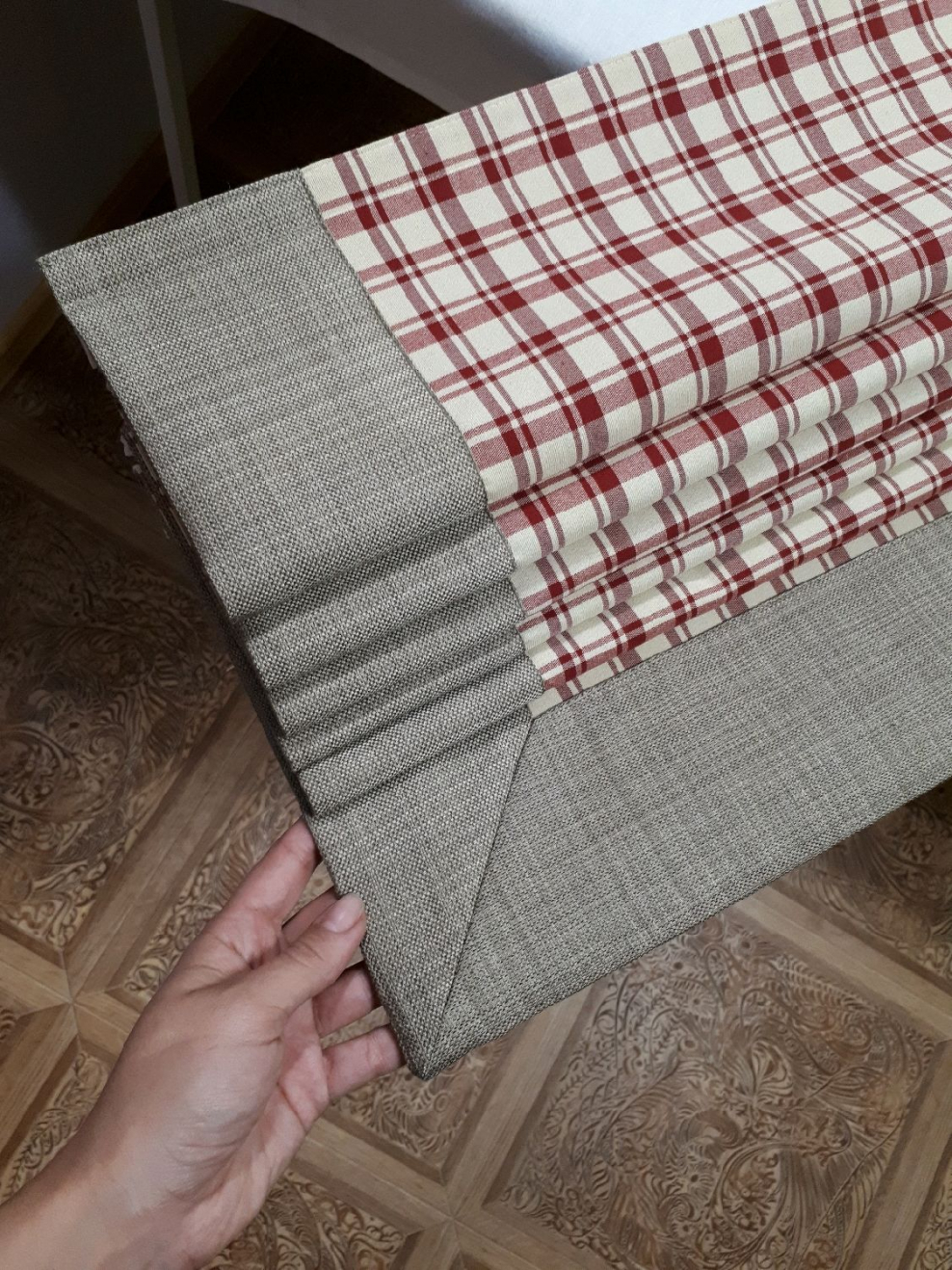 Шторы с кантом