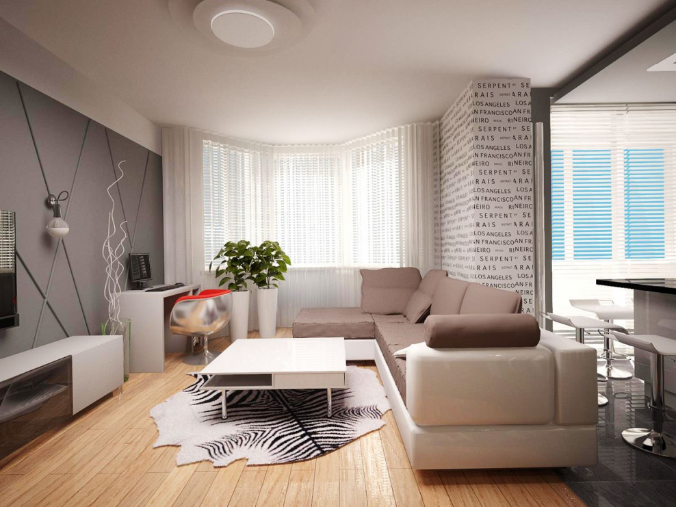 Гостиная в современном стиле