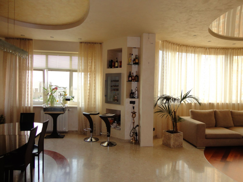 Кухня с эркером п44т Лорето