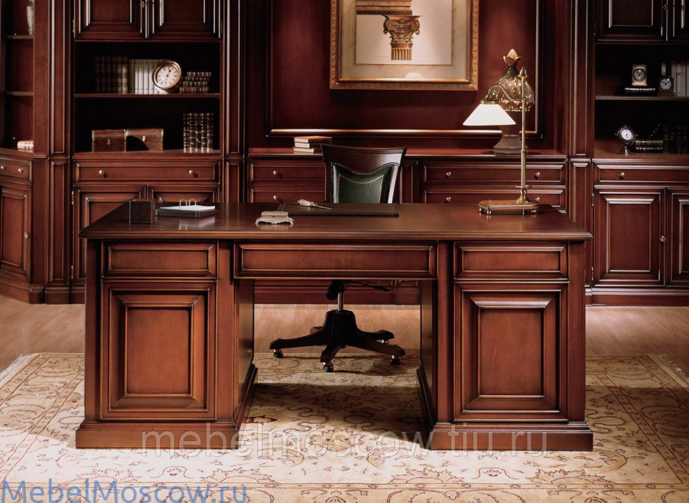 Стол письменный кабинетный Velvet Black 37