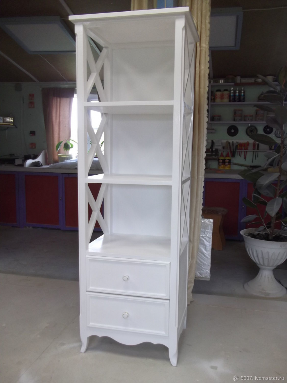 Стеллаж h-200 Provence Bianco