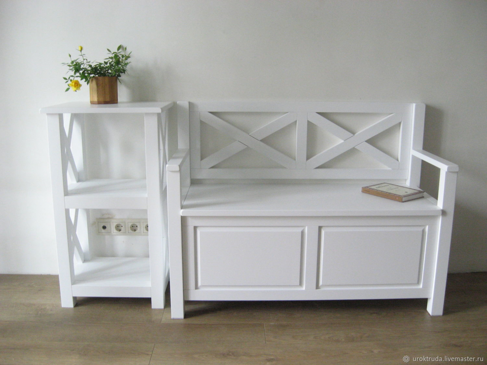 Стеллаж в стиле Прованс