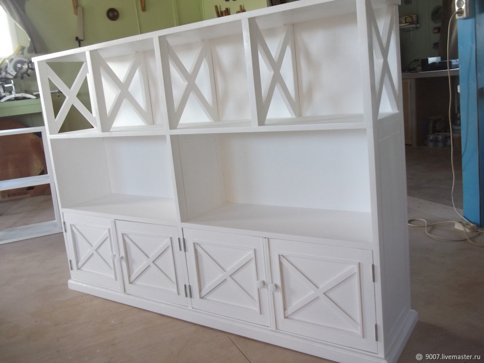 Стеллаж 700 600 1700 стиль Прованс