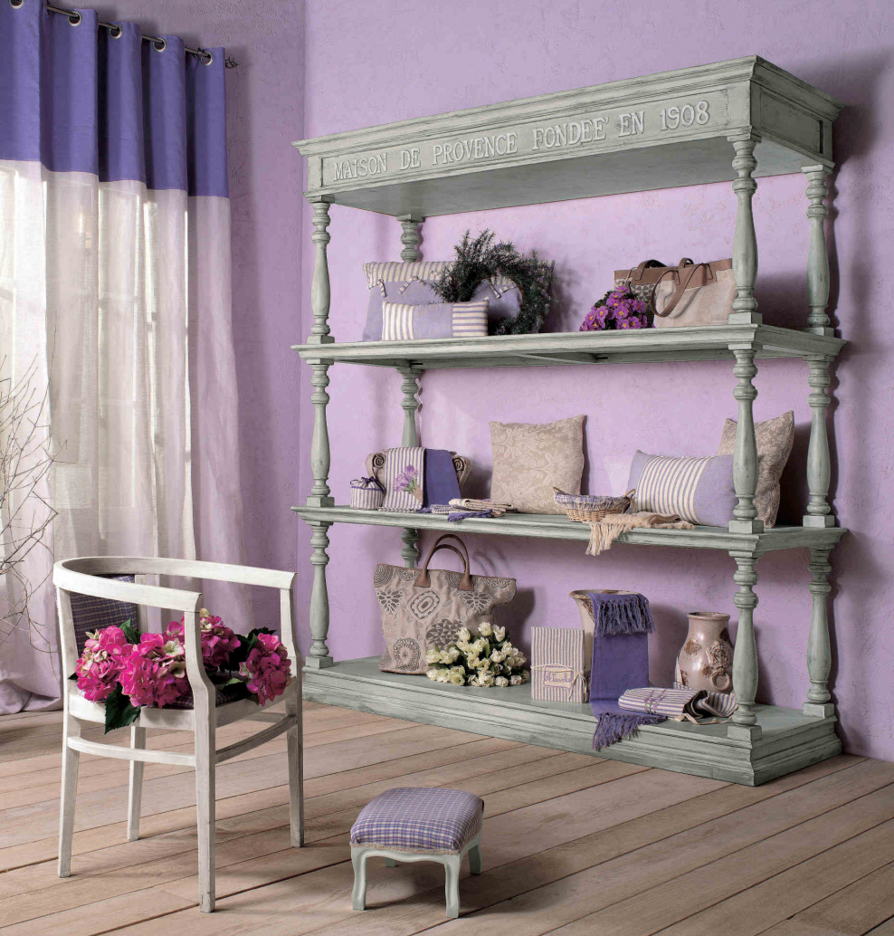 Стеллаж в стиле Прованс