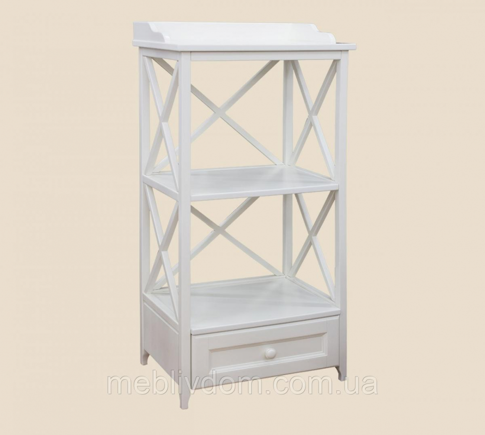 Этажерка Прованс белая