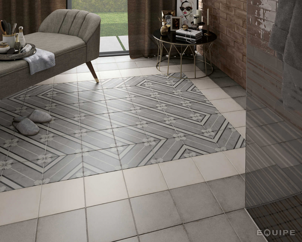 Equipe Art nouveau inspire Grey 20x20