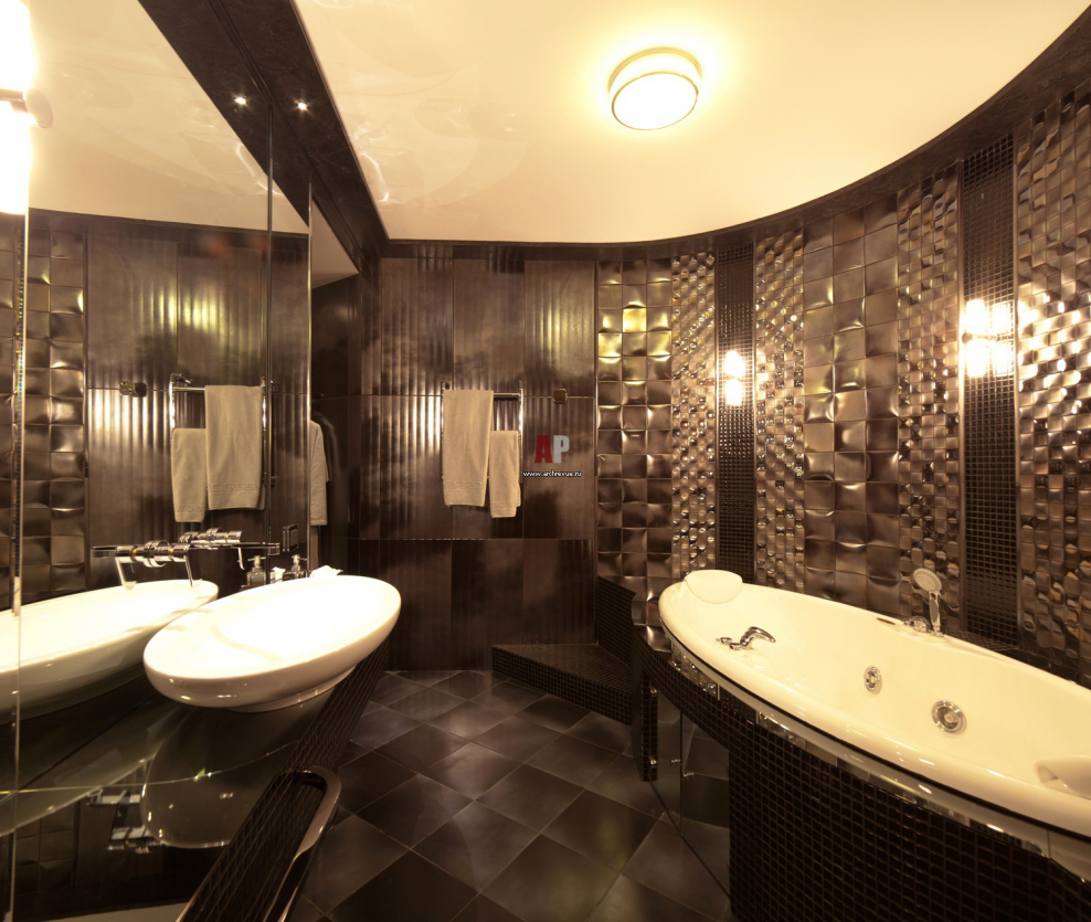 Санузел в стиле ар деко