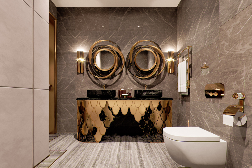 Санузел ар деко