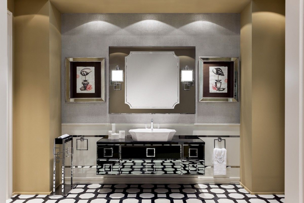 Oasis мебель для ванной ар деко