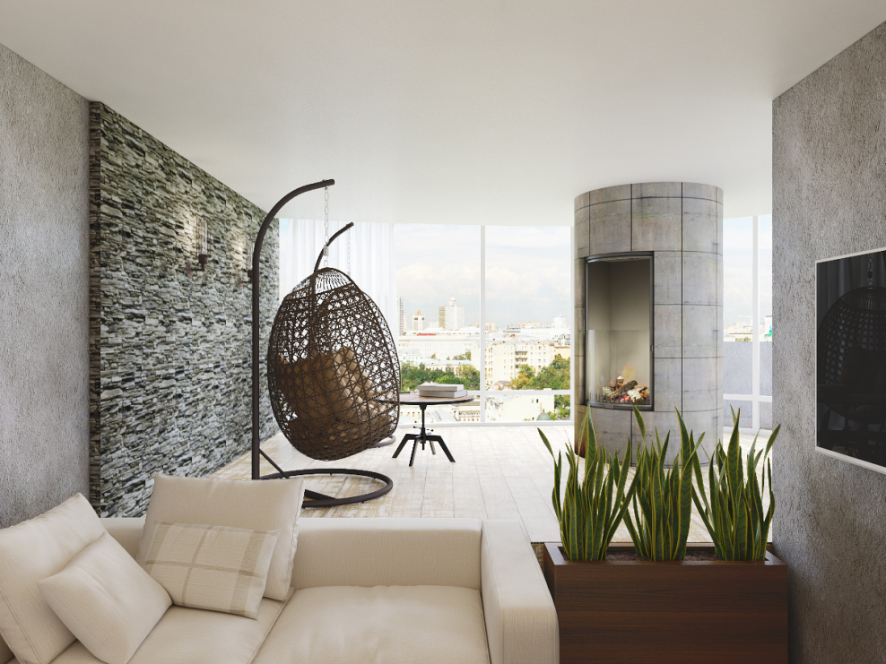 Интерьер в экостиле