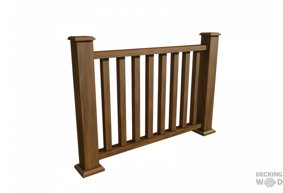 Деревянный заборчик