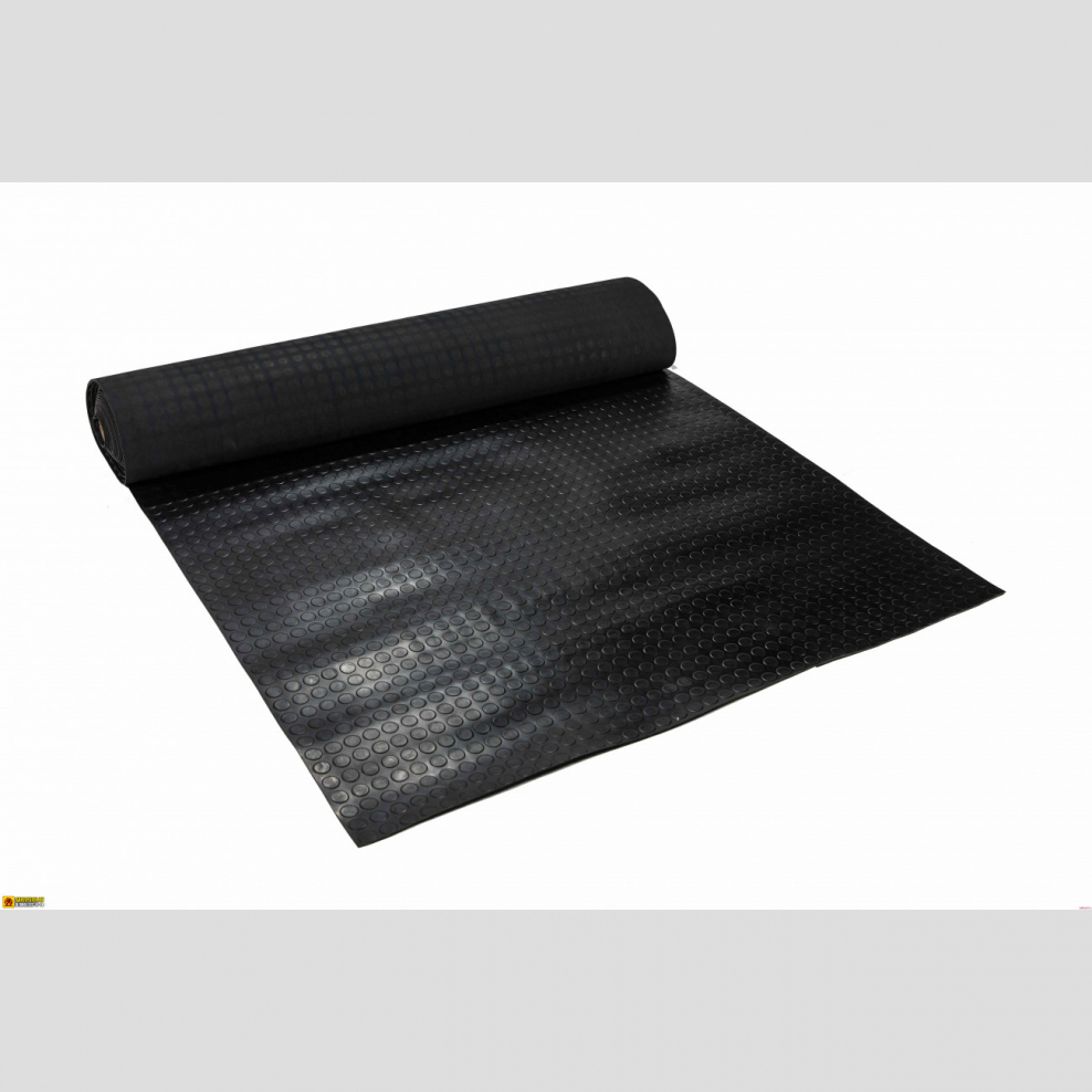 Дорожка резиновая 1.5х10 м "рифленка