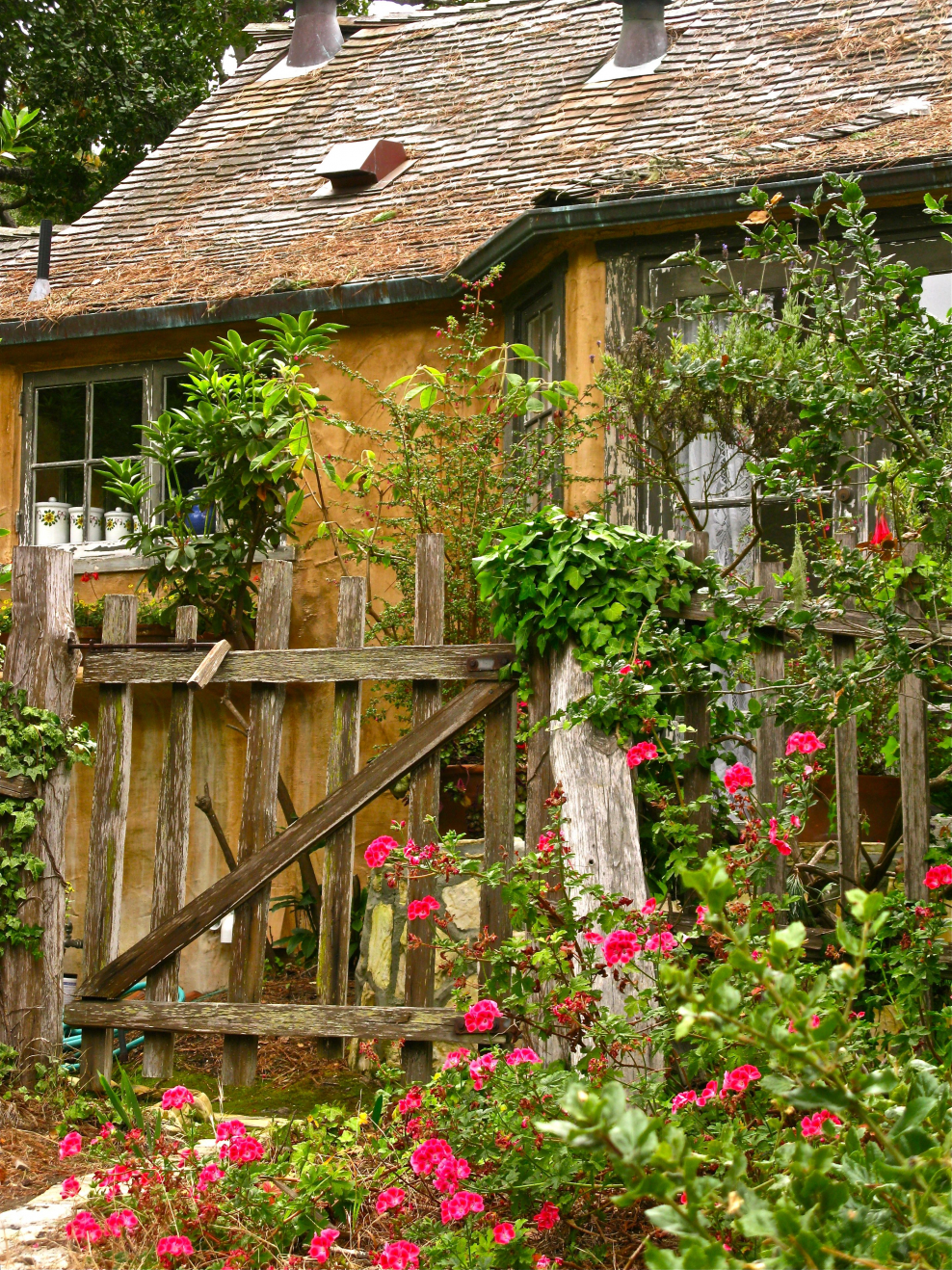 Сад в деревенском стиле