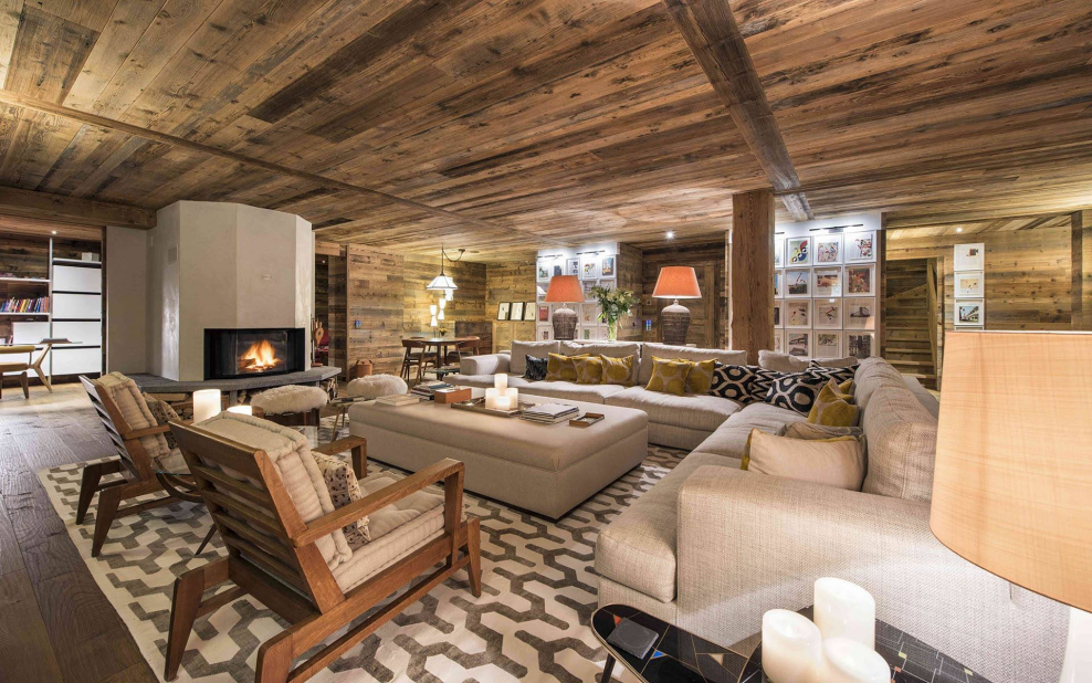 Ультрасовременное Шале интерьер