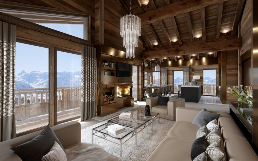 Интерьеры Шале Куршевель