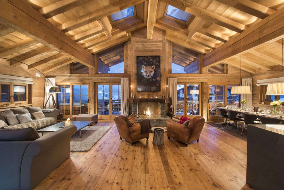 Загородная резиденция в стиле Шале проект