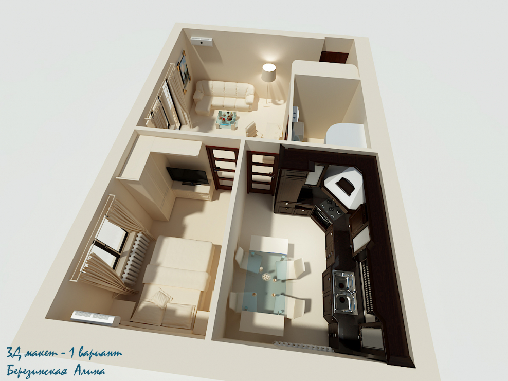 Floorplan 3d проекты
