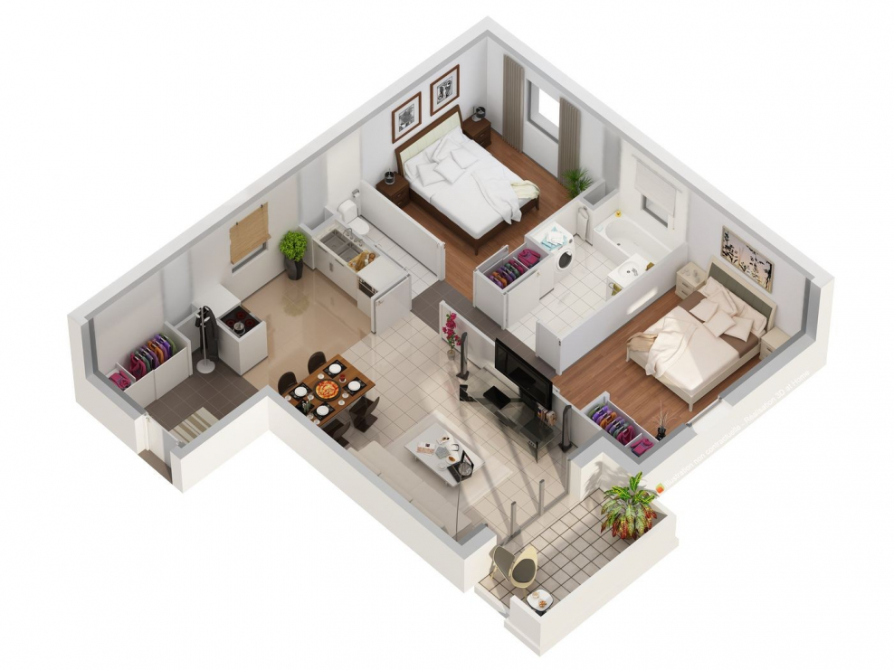 Крутые планировки квартир