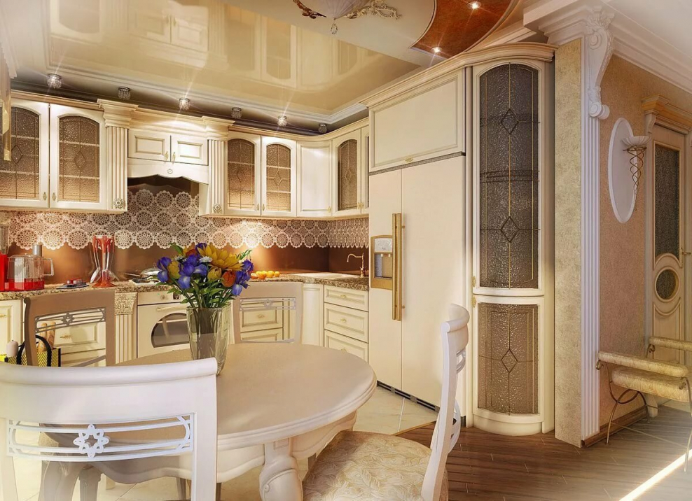 Классические кухни в интерьере квартиры