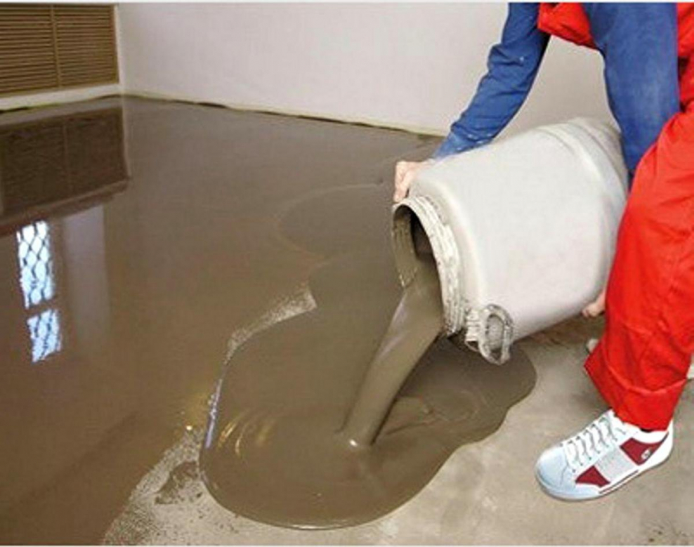 Самовыравнивающийся жидкий наливной пол