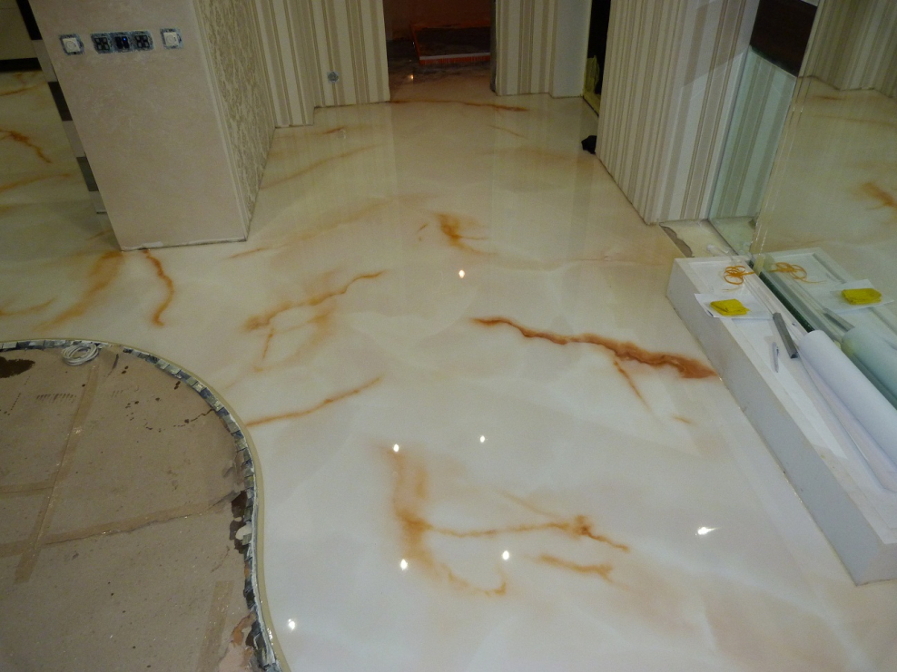 Наливной пол в хрущевке