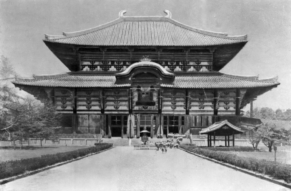 Дайбуцудэн монастырь Тодайдзи Нара план