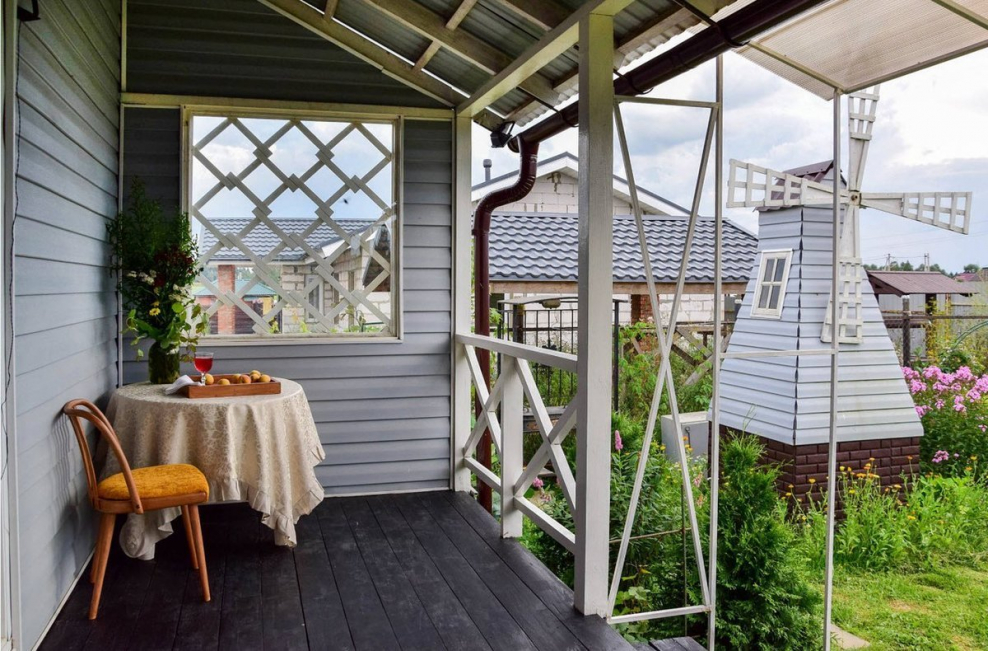 Терраса на даче