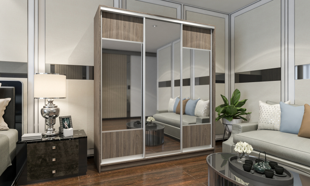 Встроенные шкафы в спальню