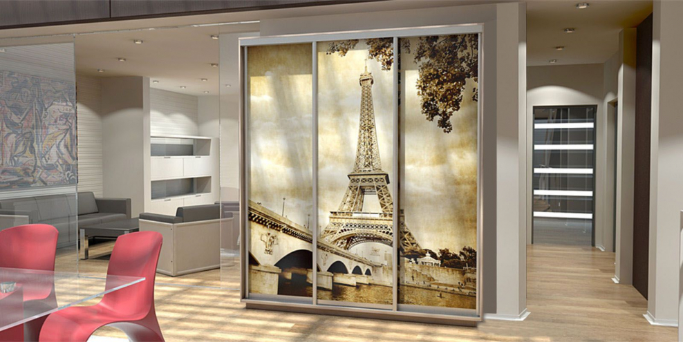 Шкаф купе в однокомнатной квартире