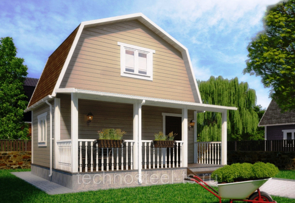 Садовый дом с террасой