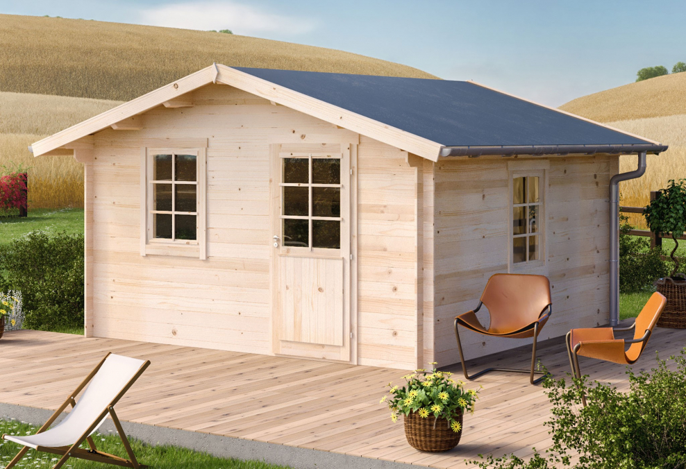 Садовый домик из минибруса под ключ