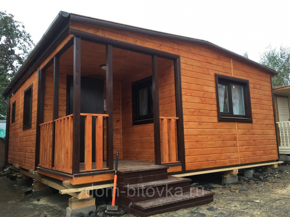 Дом из бытовок