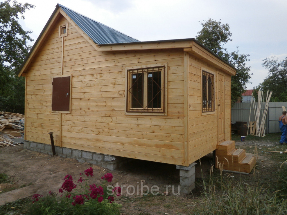 Каркасный садовый дом