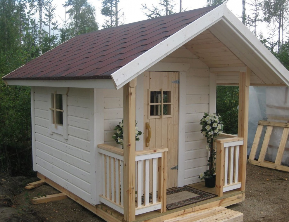 Детские деревянные домики