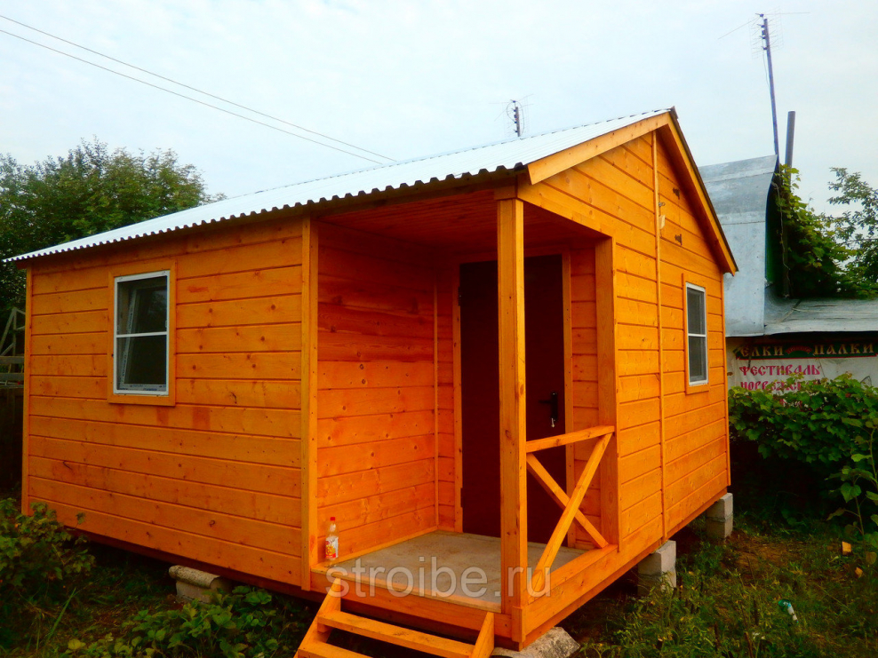 Домик бытовка для дачи